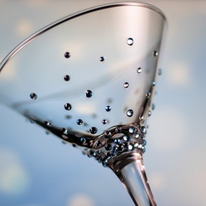 Scatter Crystal Sparkle Cocktail Glass