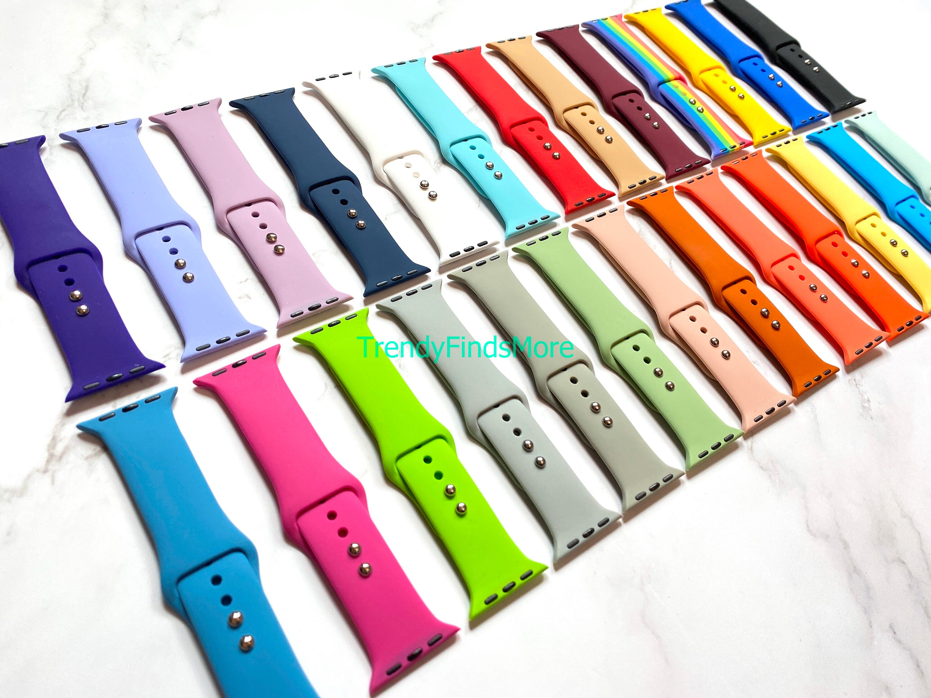 Apple Watch Band Series 6/5/SE/4/3/2/1/7 Sports 38mm 40mm 42mm 44mm S…
