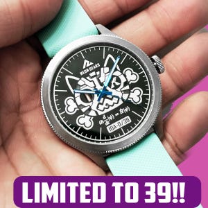 Limited Edition Schrödinger Cat Watch – Quantum Physics Gift, Spinning Dial Watch, Science Timepiece, Collector  Watch for Him
