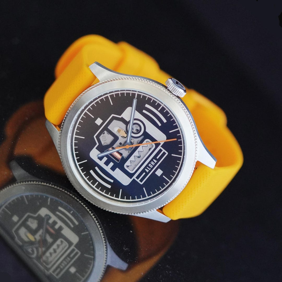 Virtual Reality Robot Face Quartz Watch | Sci-fi Futuristic Watch for ...