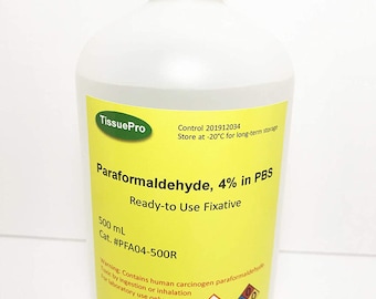 Paraformaldehyde, 4% in PBS - 500 mL
