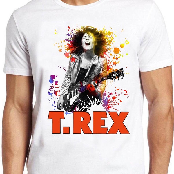 T. Rex T Shirt B1024 Rock Band Marc Bolan Retro Cool Top Tee
