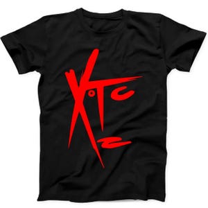 XTC New Wave Rock Music Gift Tee Black T Shirt B92