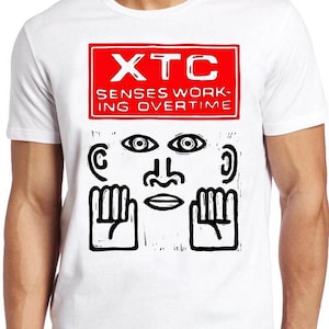 XTC Senses Working Overtime T Shirt B1573 New Wave Rock Music Retro Cool Top Tee