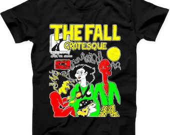 The Fall Grotesque Punk Rock Music Gift  Black T Shirt B419