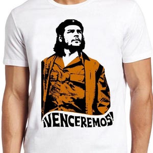 Ernesto Che Guevara T Shirt 8011 Venceremos Poster Retro Cool Top Tee image 1