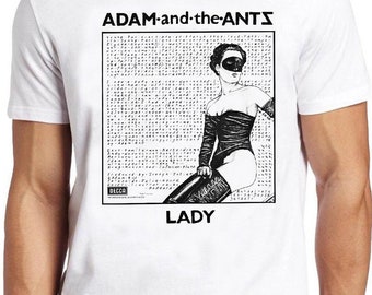 Adam en de Mieren Lady T Shirt B1146 70s New Wave Retro Cool Top Tee