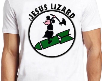 The Jesus Lizard T Shirt B2795 Mouse Rock Punk Music Retro Cool Top Tee
