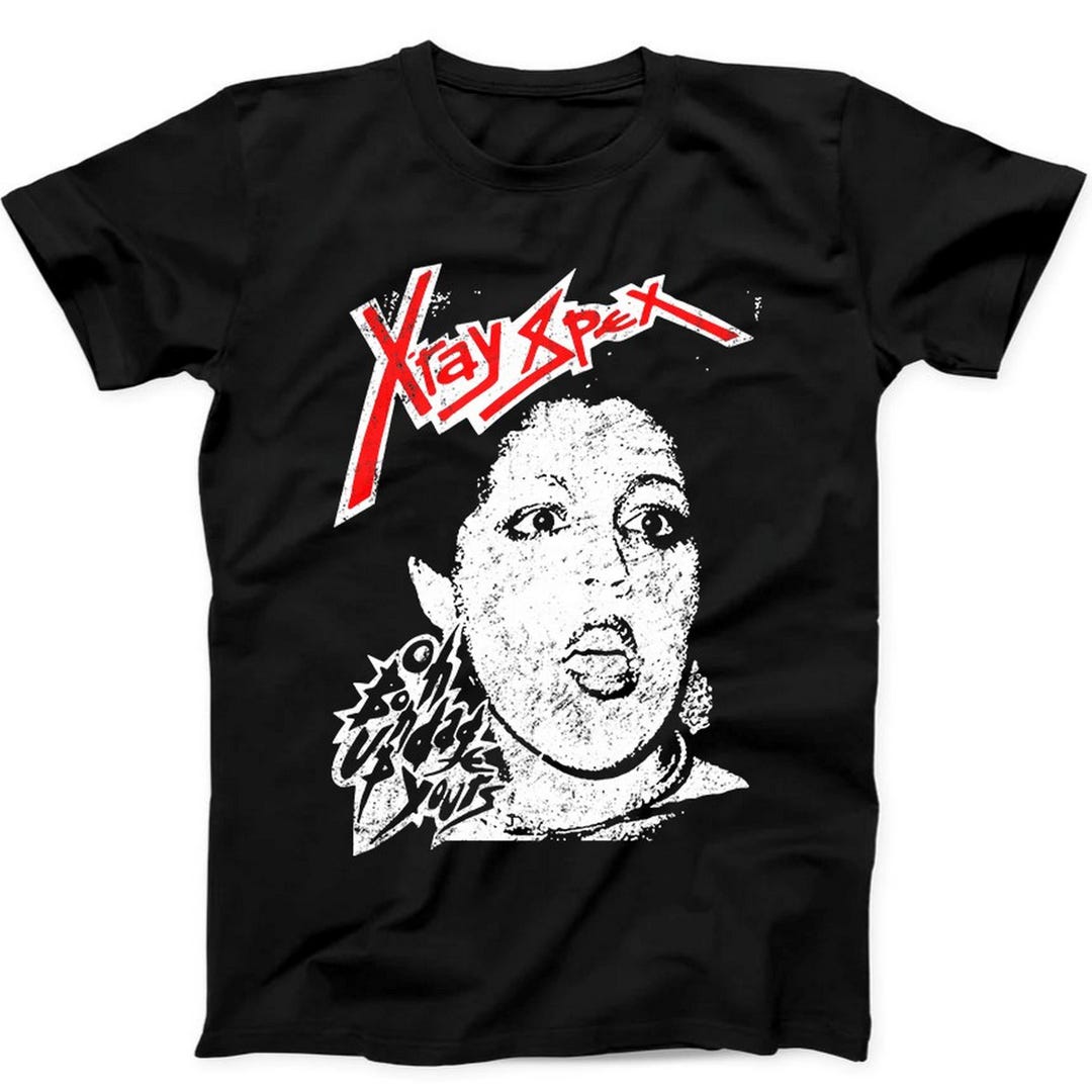 Ray Punk X Ray Spex Oh Bondage Punk Rock Music Gift Tee Black T Shirt B285 - Etsy