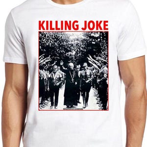 Killing Joke Malicious Damage T Shirt B1733 Song Punk Rock  Retro Cool Top Tee