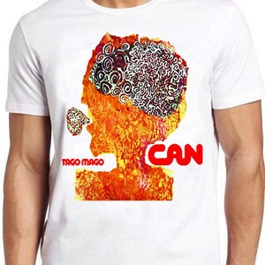 Can Tago Mago German Krautrock Punk Rock Retro Music Top Tee T Shirt B2054