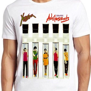 X ray Spex T Shirt B1544 Germfree Adolescents 70s Punk Rock Retro Top Tee