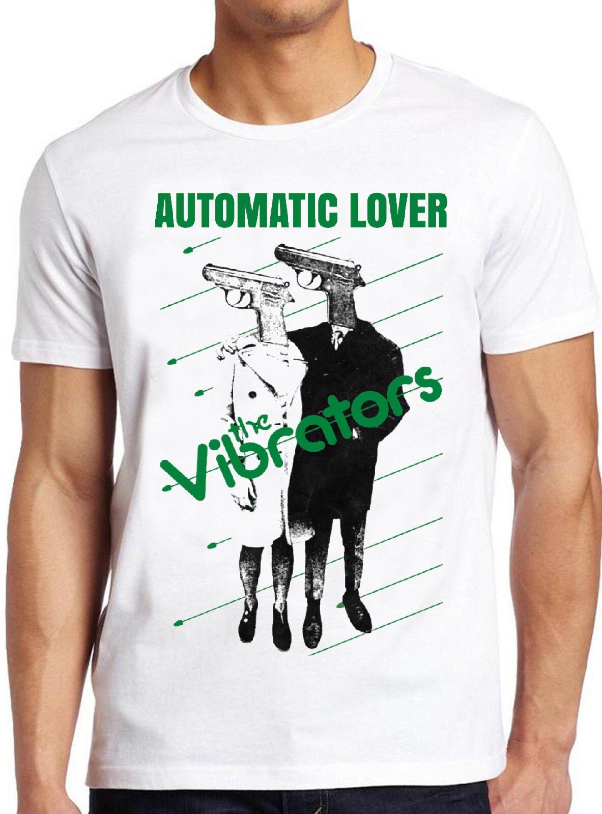 Discover Automatic  Lover T Shirt B2254 The Vibrators Punk Rock Top Tee