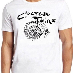 コクトー・ツインズ スネイル ポップ ロック パンク レトロ クール ギフト Tシャツ 1568