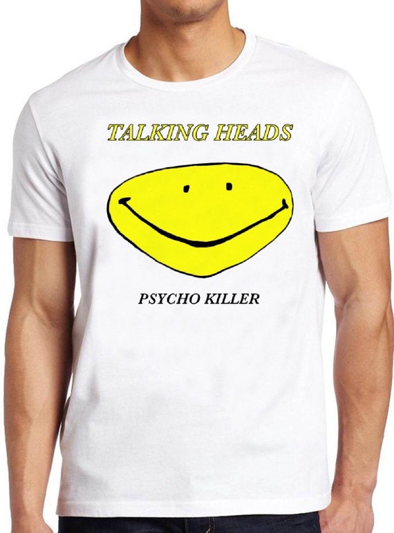 Talking Heads Psycho Killer T Shirt B2094 70s Punk Rock Band Etsy