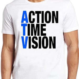 Alternative TV T Shirt B1918 Action Time Vision Box Set Retro Cool Top Tee