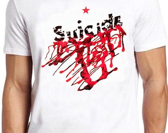 Suicide T Shirt B2091 Music New Wave Punk Band Cool Gift Tee