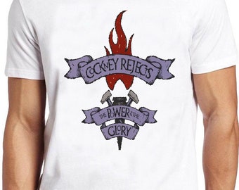 COCKNEY REJECTS -screen-printed T-shirt- - Etsy COCKNEY REJECTS -screen-printed T-shirt- - Etsy
