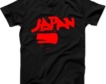 Camiseta negra de regalo de música Sylvian, rock pop, nueva ola japonesa, B202