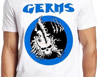 The Germs T Shirt B118 Punk  Rock Retro Cool Top Tee