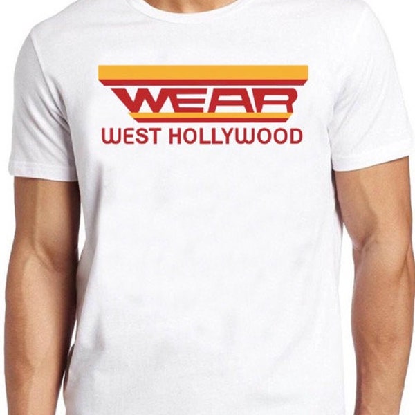 Wear West Hollywood T Shirt B2997 Music 80s Rock Retro  Cool Top Tee