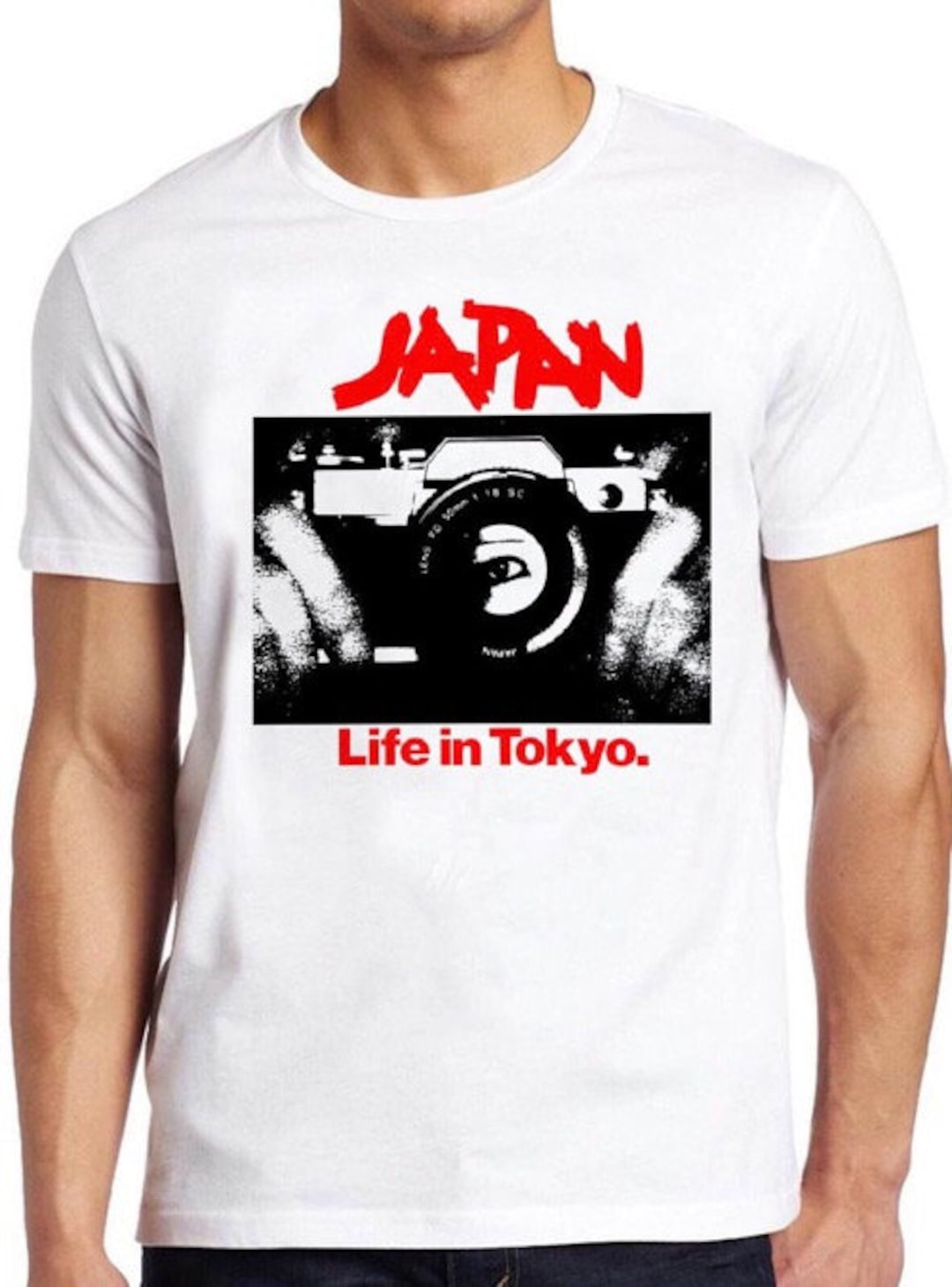 Japan T Shirt B1564 Sylvian Life in Tokyo Synth Pop Band