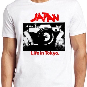 Japan T Shirt B1564 Sylvian Life In Tokyo Synth Pop Band Gift  Retro Cool Top Tee