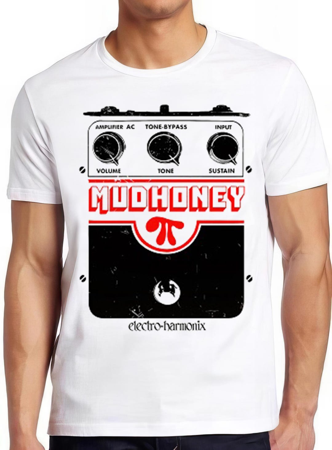 マッドハニー Tシャツ B2512 ペダルロックミュージック レトロ