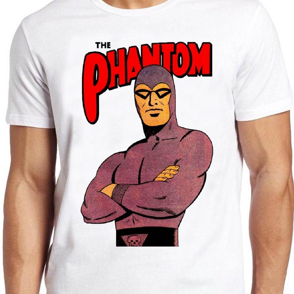 De Phantom T Shirt B1527 Comics Fictieve Bangalla Retro Cool Top Tee