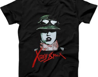 X-Ray Spex Punk Rock Music Band Gift  Black T Shirt B420