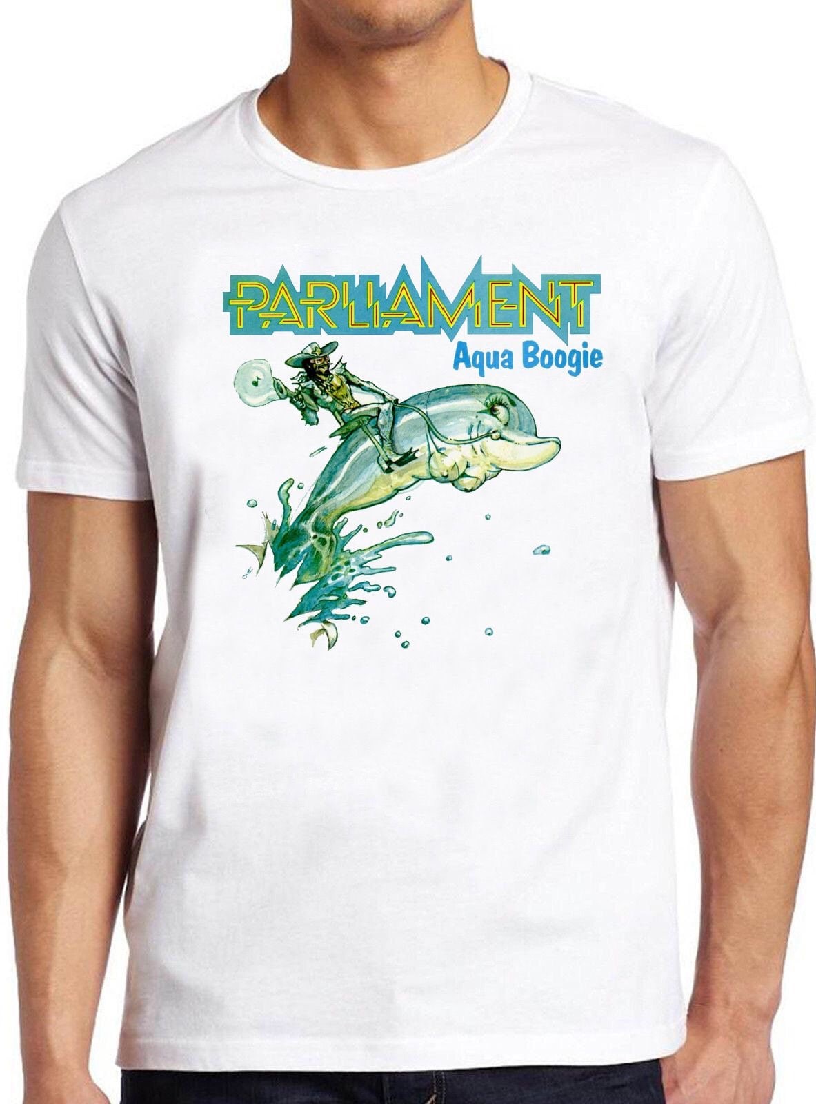 Parliament Aqua Boogie T Shirt  B167 Music 70s Funk Soul  Retro Cool Top Tee