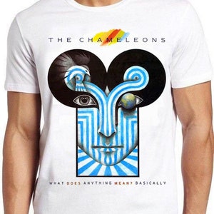 The Chameleons What Does Anything Mean Basically Music T Shirt B1624 Retro Film Meme Gift Funny Style Unisex Top Mens Womens Tee