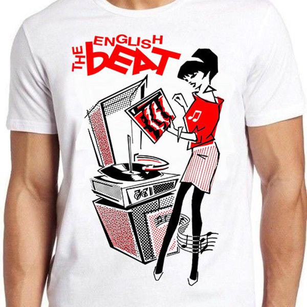 The English Beat T Shirt B69 Rude Girl 2 Tone Ska Cool Gift Tee