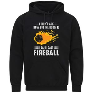 DM I Cast Fireball DND Dragon Dungeon Master Wizard cadeau sweatshirt hoodie 36