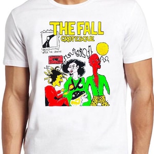 The Fall T Shirt B1807 Grotesque Music Punk  Rock  Retro Cool Top Tee
