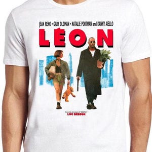 Leon The Professional T Shirt B771 Movie Poster Cool Top Tee