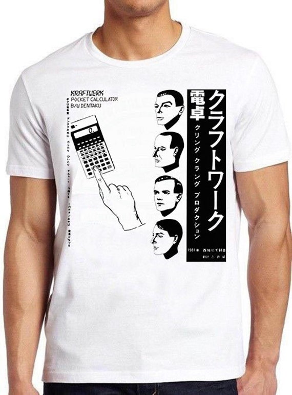 90s KRAFTWERK Tシャツ KRAFTWERK 'COMPUTER WORLD' 90s RARE WASHED BLACK T-SHIRT