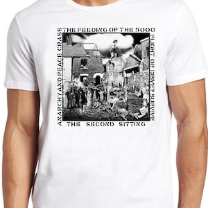 Crass The Feeding of the 5000 T Shirt B1461 Punk Rock  Retro Cool Top Tee
