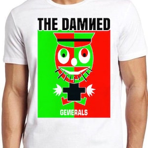 The Damned Generals T Shirt B3216 Punk Rock Retro Cool Gift Tee
