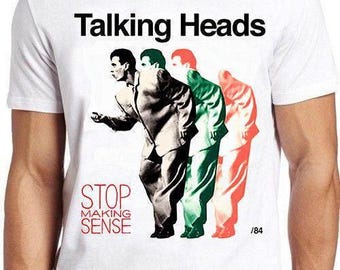 Talking Heads Stop Making Sense Vinyl Cover Music Funny Gift Tee T