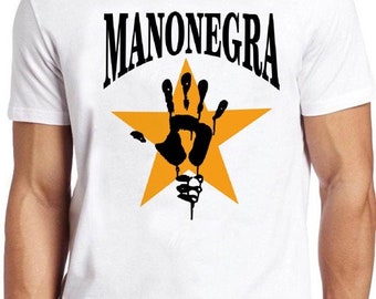 Mano Negra T Shirt B82 King Of Bongo Musik Retro Cooles Top Tee