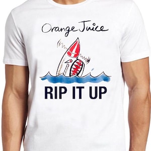 Rip It Up Orange Juice T Shirt B2255 Punk Retro Cool Top Tee