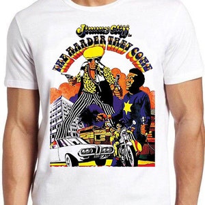 The Harder They Come T Shirt B772 Gift  Retro Cool Top Tee