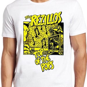 Rezillos Top Of The Pops T Shirt B1855 Gift Top Tee