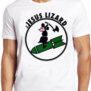 The Jesus Lizard T Shirt B2795 Mouse Rock Punk Music Retro Cool Top Tee