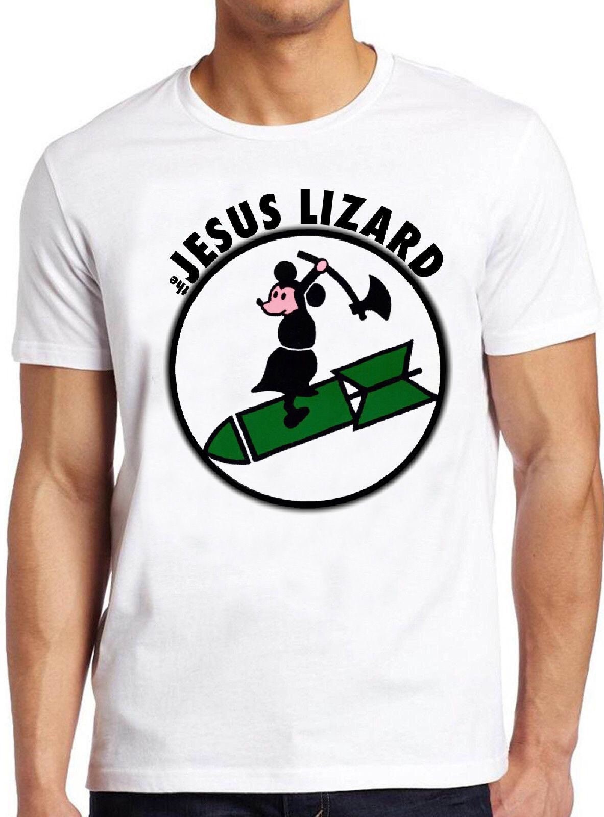 The Jesus Lizard T Shirt B2795 Mouse Rock Punk Music Retro Cool Top Tee