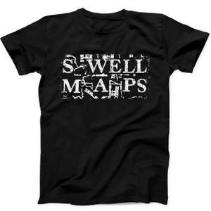 Swell Maps Jane d'Europe occupée Cadeau musique punk rock T-shirt noir B353