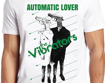 Automatic Lover Tシャツ B2483 The Vibrators パンクロック トップT
