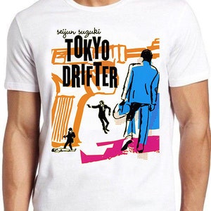 東京ドリフター 映画Tシャツ B2842 レトロクールトップTシャツ