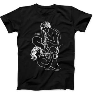 XTC Grass Punk Rock Music Gift Black T Shirt B229